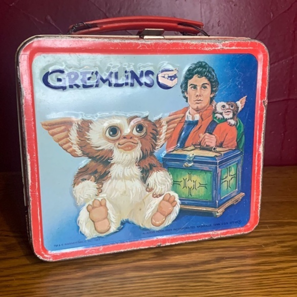 Vintage Gremlins Metal Linch Box